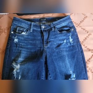 Judy Blue Boyfriend Distressed Jeans